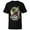 Black, variant on Spider-Man: Across the Spider-Verse Spider-Punk Pose - Short Sleeve T-Shirt for Kids - Customized-White