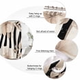 thumbnail image 6 of Stripes Floral Waterproof Fabric Shower Curtain,Spring Flower Zebra Animal Pattern Floral Waterproof Fabric Shower Curtain for Bathroom Curtains Bathtubs Shower Curtains with 12 Hooks Small 36x72in, 6 of 8