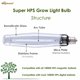 thumbnail image 4 of Foco de cultivo Grow Light Vegelumax 1000W HPS 140000 lm 2100K E39, 1 pieza, 4 of 8