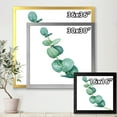 thumbnail image 4 of Designart 'Young Eucalyptus Branches and Leaves II' Traditional Framed Art Print, 4 of 4
