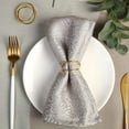 thumbnail image 4 of 12 Pieces Gold Napkin Rings Metal Spiral Napkin Rings Buckles Simple Alloy Napkin Rings Serviette Napkin Holder Ring for Weddings, Receptions, Dinner Party, Banquet, Buffet Table Decor, 4 of 7