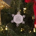 thumbnail image 3 of Funny Designer Snowflake Ornaments, Gifts from Friends, Inspirational Quote, Gift Ideas for Men and Women, Christmas Unique Gifts, Shatterproof Snowflake Ornament, 3 of 4