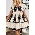 thumbnail image 6 of Stylish Short Sleeve Mini Dress - Perfect for Summer Vacations and Daily Wear - [ZhiHiMeRi] | (US 4-6)S, 6 of 12