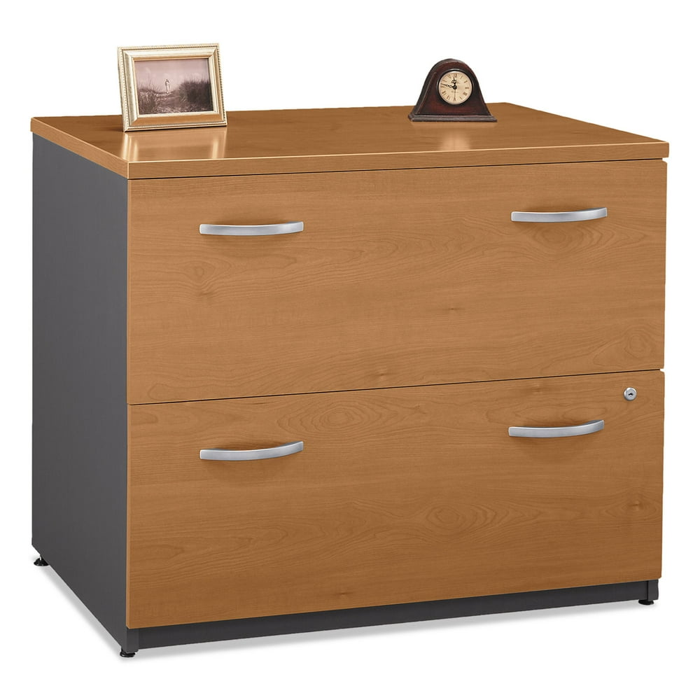 2 Drawers Lateral Lockable Filing Cherry