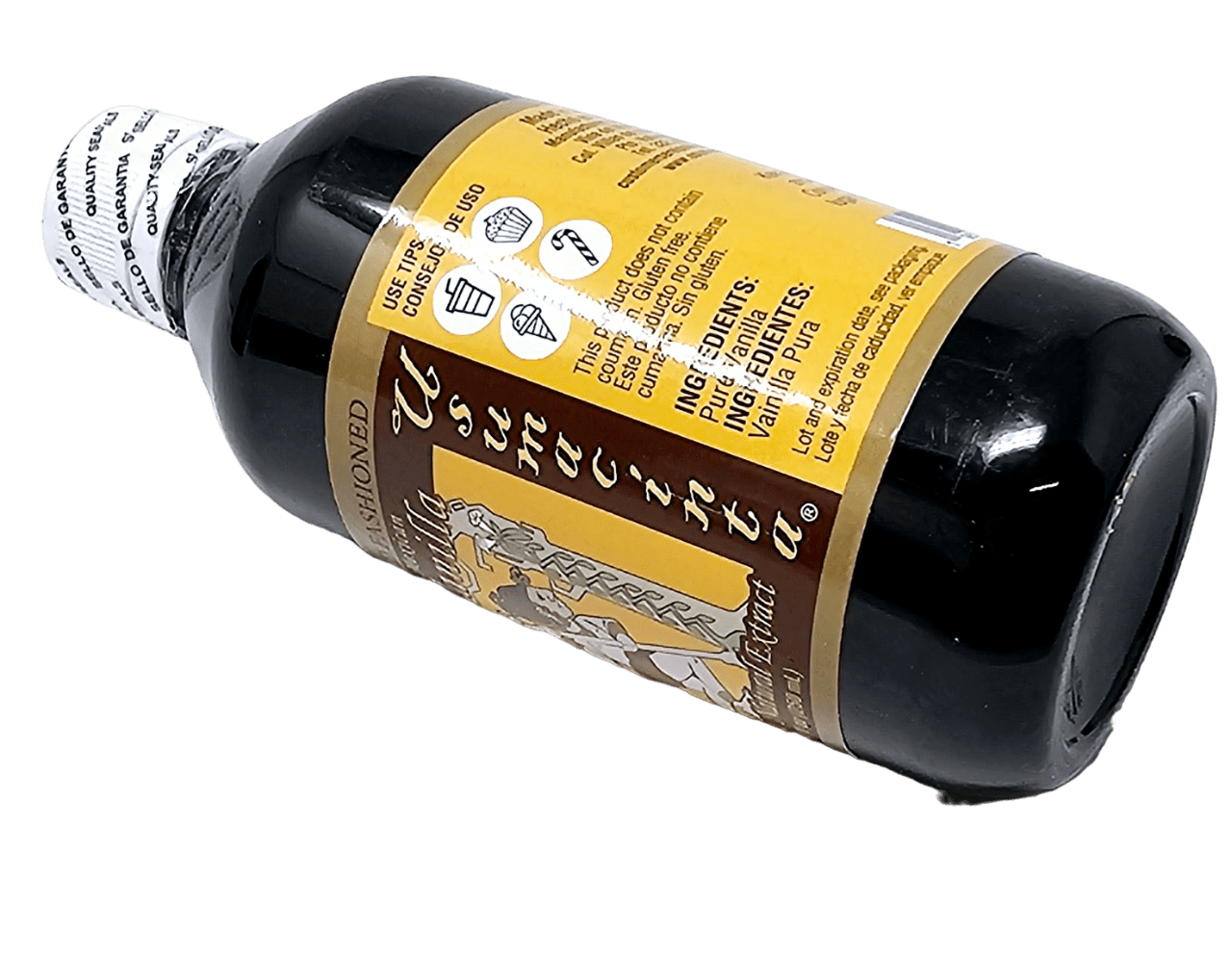 Usumacinta Pure Amber Mexican Vanilla Extract, 8.4oz, Made in Mexico
