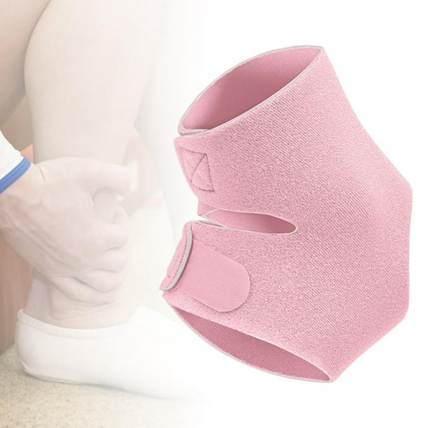 Durable Tobillo Soporte Correa Protección Pie Talón Estabilizador Tobillo Brace Manga para fútbol, gimnasio, voleibol, ciclismo, mujeres , 40 a 46 Yardas Rosa Macarena Tobillera manga