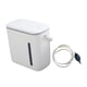 thumbnail image 1 of Cubo de Basura con Tapa, Gran Capacidad, con Contenedor para Residuos de Té, Dos Compartimentos, Ideal para Residencias de Estudiantes, Salas de Estar, 1 of 9