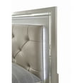 thumbnail image 3 of Picket House Furnishings Glamour Youth Full Platform Bed with Trundle, Champagne, 3 of 4