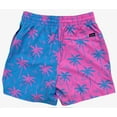 thumbnail image 2 of Chubbies Men's Classic Swim Trunks 5.5" The Prince of Prints Lined Boardshorts (XX-Large, Blue/Pink), 2 of 9