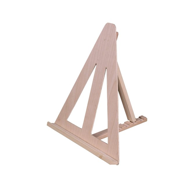 American Easel Wahkeena Chevalet Triangulaire de Table-Sapin Naturel