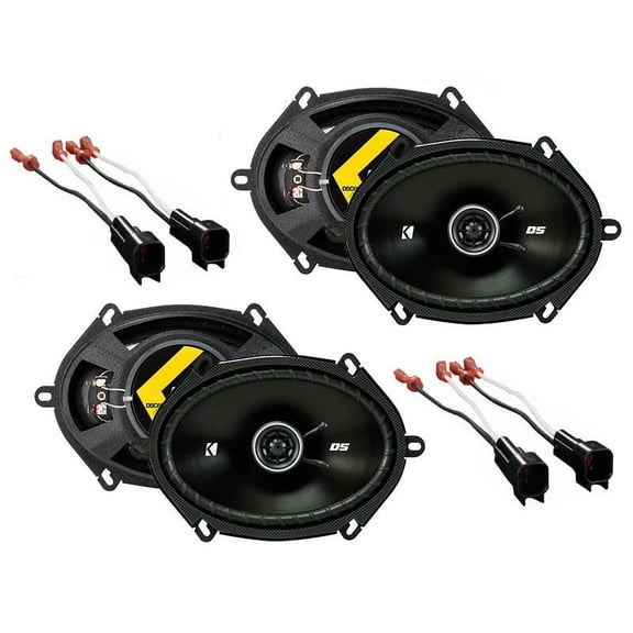 Fits Ford Mustang 2005-2009 Factory Speaker Replacement Kicker (2) DSC68 Package