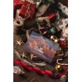 thumbnail image 3 of Stonehouse Collection Mountain Christmas Greeting Card, Fall Landscape with Lit Tree, Starry Night Scene, Rocky Mountains, 18 Cards and Envelopes USA Made, 3 of 6