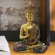 thumbnail image 5 of Estatua de Buda de Meditación, Escultura , Sentadas, Iluminación Coleccionable Antigua para La Entrada Del Hogar, Tienda, Decoración Estilo A Gloria Estatua de Buda, 5 of 9