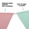 thumbnail image 5 of Flag,Pennant Banner Flags Pastel - Colorful Triangle Banners for Birthday Easter Classroom School Carnival Garland Outdoor Burlap Bunting Party Easter Decorations 3 Strings, 5 of 9