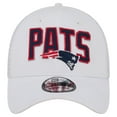 thumbnail image 2 of Men's New Era White New England Patriots Breakers 39THIRTY Flex Hat, 2 of 6