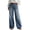 Dark Blue, variant on EMMIOL Women's Mid High Rise Wide Leg Baggy Jeans Y2K Boyfriend Denim Pants with Pockets