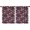 Burgundy Rock Skull, variant on Blackout Kids Curtains,Colorful Skull Pattern Childrens Insulated Curtains Set Of 2,Bedroom Essentials,Toddler Room Decor 42x54in(106x137cm)
