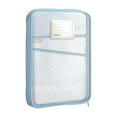 thumbnail image 2 of Foqnuq Transparent A4 File Storage Bag, Mesh Document Organizer, Homework & Exam Paper Holder, 3-Layer Zip Pouch, Versatile Study Supplies, Durable Nylon Mesh, 2 of 3
