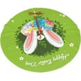 thumbnail image 5 of Easter Eggs Bunny Christmas Tree Skirt Happy Easter Day Tree Skirt Ornament for Easter Holiday Party Home Decoration.30, 5 of 5