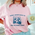 thumbnail image 3 of Funny Call In Thicc Today Bear T-Shirt – Cute Bear Mirror Meme Tee, Hilarious Graphic Shirt for Men, Women, Animal Lovers & Humor Fans, 3 of 7