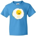 thumbnail image 3 of Inktastic Cute Kawaii Fried Egg Youth T-Shirt, 3 of 5