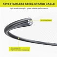 thumbnail image 2 of TAPDRA 51 Inch Lawn Mower Control Cable for MTD Yard Machines Craftsman Mowers 130cm Replacement Part, 2 of 9