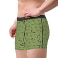 thumbnail image 2 of Gukieu Mallard Duck Print Men's Boxer Briefs, High Elastic Moisture Wicking Boxer Briefs Underwear-Medium, 2 of 5