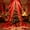 A, variant on emdiqzs Fall Decorations Party Streamer, 3 Roll Red Orange Apricot Crepe Paper Streamer for Ceiling Backdrop Halloween Harvest Party Supplies