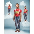 thumbnail image 2 of Brooklyn Vertical Boys Gaming Short Sleeve T-Shirt, Chest Print, Soft Cotton, Pack of 5, Sizes 6-20, 2 of 4