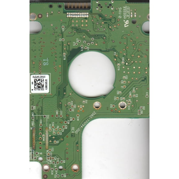 WD3200BMVV-11SXZS1, 701754-500 AA, REV P1, WD USB 2.5 PCB