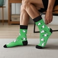 thumbnail image 4 of Funny Happy Easter Bunny Socks-Unique Gag Gifts for Men Women Teen Boys - Easter Valentines Christmas Birthday Gifts for Him Men Boyfriend Stocking Stuffer, 4 of 7