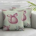 thumbnail image 3 of Nawypu  Spring Easter Pillow Covers Pink Eggs Easter Themed Print Decorative Outdoor Throw Pillows Holiday Easter Decorations Cushion Covers Rustic Decor for Couch Sofa Bed, 3 of 5