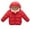 Red, variant on Godderr Toddler Kids Fleece down Outerwear Hooded Winter Coat Puffer down Jacket Baby Windproof Fleece Lined down Cotton Snowsuit Jacket for 1-7Y