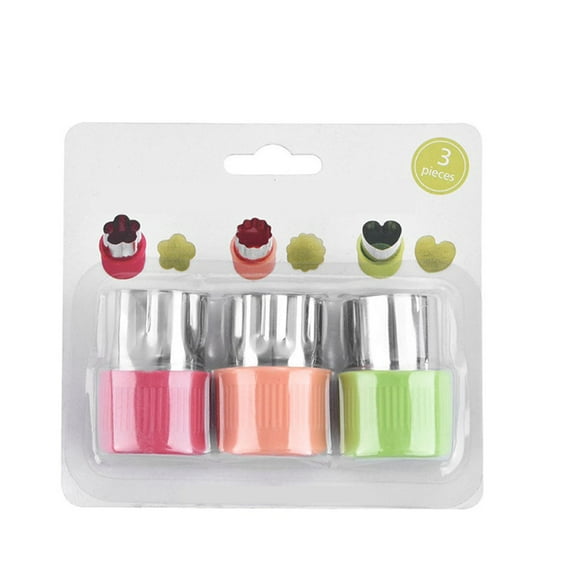 Biscuit Cutters, 3pcs Multipurpose Cutter Set for Biscuits for Fruit