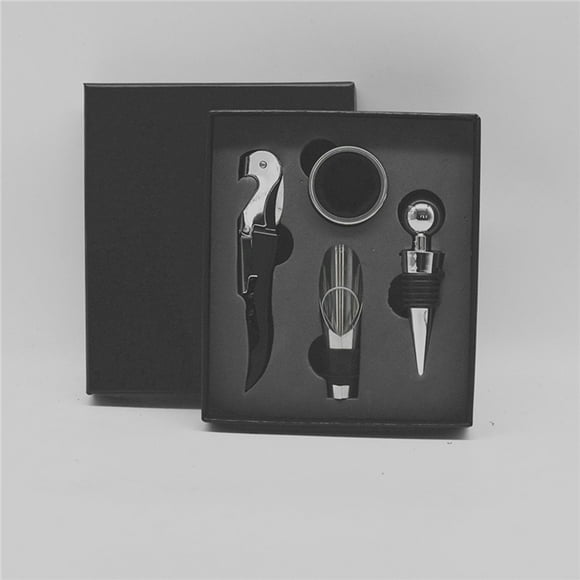 Wine Corkscrew SetWine Opener Set Rustproof Handle Corkscrew Kit Manual Wine Bottle Opener Stylish and Modern