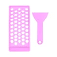 thumbnail image 4 of figatia Container Tray Lip Balm Making Tool 50 Holes Easy to Use Durable Accessories Lip Violet, 4 of 9