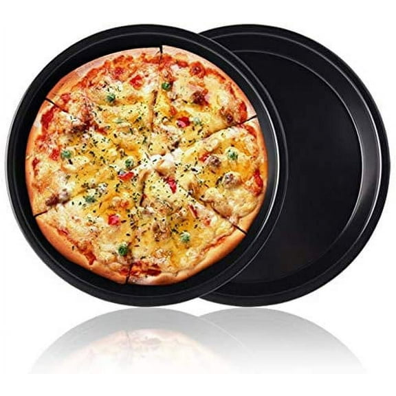 Nvzi 10" Pizza Pan Professional Premium Deep Dish Non-Stick Bakeware, 10-Inch