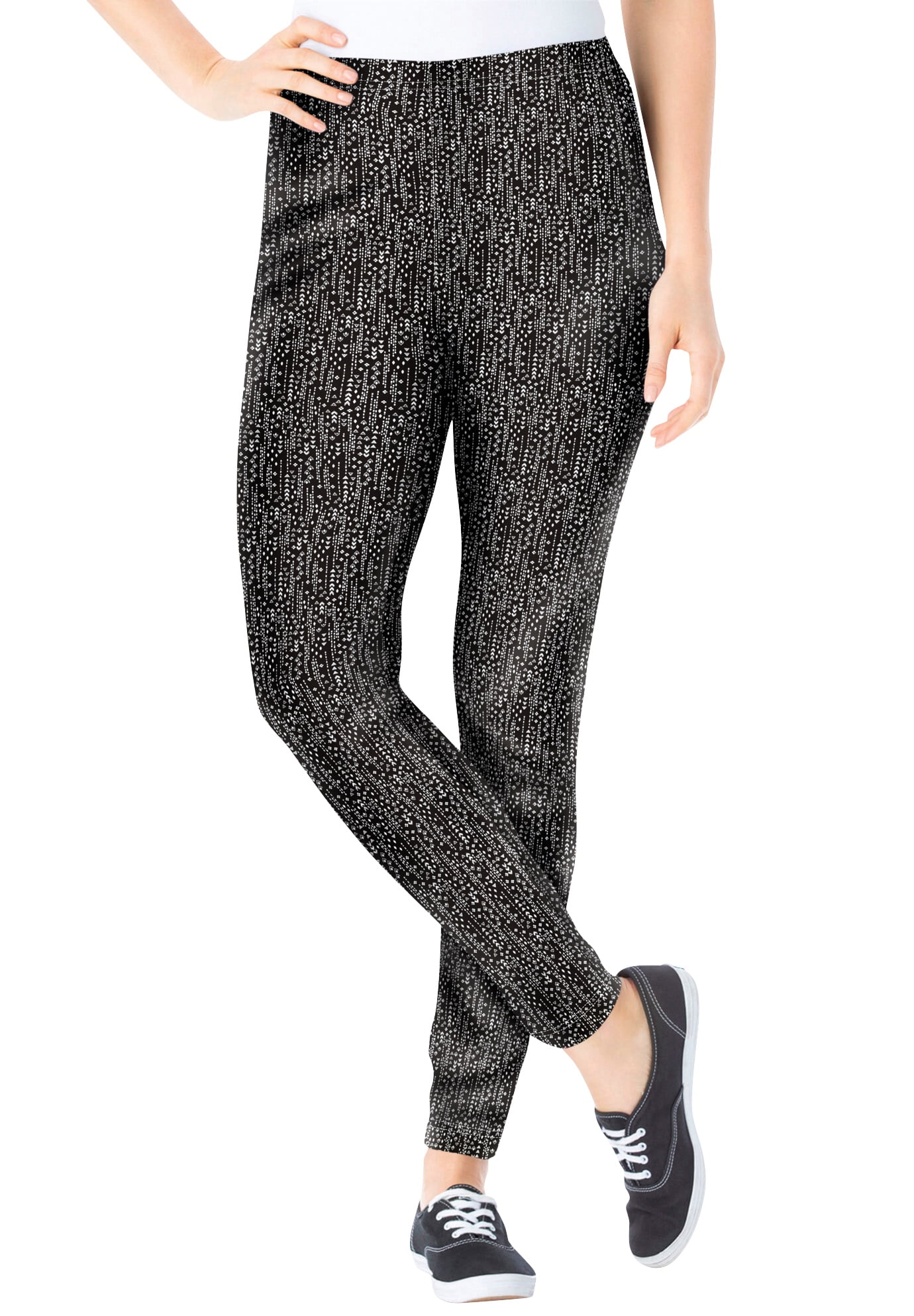 Woman Within Woman Within Women's Plus Size Tall Stretch Cotton