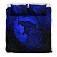 thumbnail image 2 of Juego de cama Vikingo Fenrir Vikingo Tatuaje 3D Versión Azul Juego de cama RLT12, 2 of 5