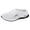 White, variant on Women Breathable Mesh Backless On Mule Sneakers, Lightweight Cushioned Platform Slide Shoes, Non Indoor Outdoor Beach Walking Casual Summer Comfort Footwear(Purple/36)