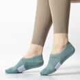 thumbnail image 2 of 12 Pairs No Show Socks Womens Cushioned Low Cut Athletic Hidden Liner for Sneakers Ankle Invisible Running Socks(Black), 2 of 5