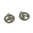 thumbnail image 6 of 10 Pieces Ancient Jewelry Making Charms Findings Horse Pendent Bulk for Bracelet Necklace, 6 of 7