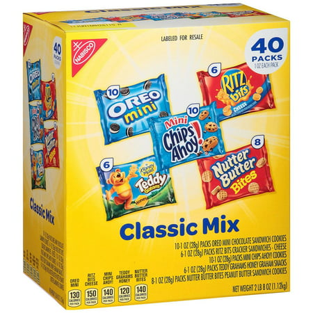 Product Of Nabisco Classic Mix (40 Ct.) - For Vending Machine, Schools , parties, Retail