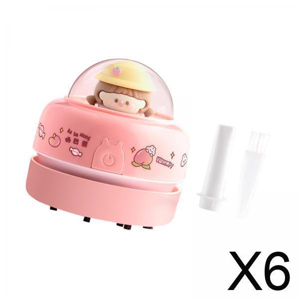 Aspiradora de Escritorio Rosa Soledad Mini Aspiradora de Teclado para el Hogar Oficina