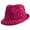 Fuchsia, variant on Top Headwear Womens Glitter Sparkle Fedora Hat - Leopard Brown