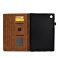 thumbnail image 3 of Dteck Folio Case for Samsung Galaxy Tab A8 10.2 Inch SM-X200/X205/X207, Auto Wake Sleep Smart Case PU Leather Slim Flip Stand Cover with Card Slots Multi-Angle Viewing, Brown, 3 of 5