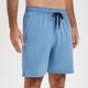 thumbnail image 4 of Pantalones de Cintura Elástica Casual de Color Sólido Suelto Estiramiento Pantalones Cortos de Fitness, Ventilados Quinto Pantalones para el Ejercicio, Correr Y el Uso Diario, 4 of 8