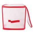thumbnail image 1 of CUITING Boîte de Rangement en Plastique Transparent pour Ornements de Fête - 70 Qt., 1 of 6