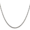 thumbnail image 2 of 925 Sterling Silver Rope Chain Styles Necklace 2.5 mm Loose 18 inch, 2 of 4