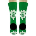 thumbnail image 5 of ThisWear Irish Shamrock Gifts Can't Pinch This Green Clover Socks for St Pattys Day 2-Pair Novelty Crew Socks, 5 of 5